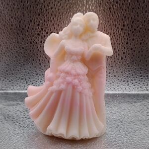 BaRich Candle For Life 💕 Romantic Pink Wedding Couple Candle